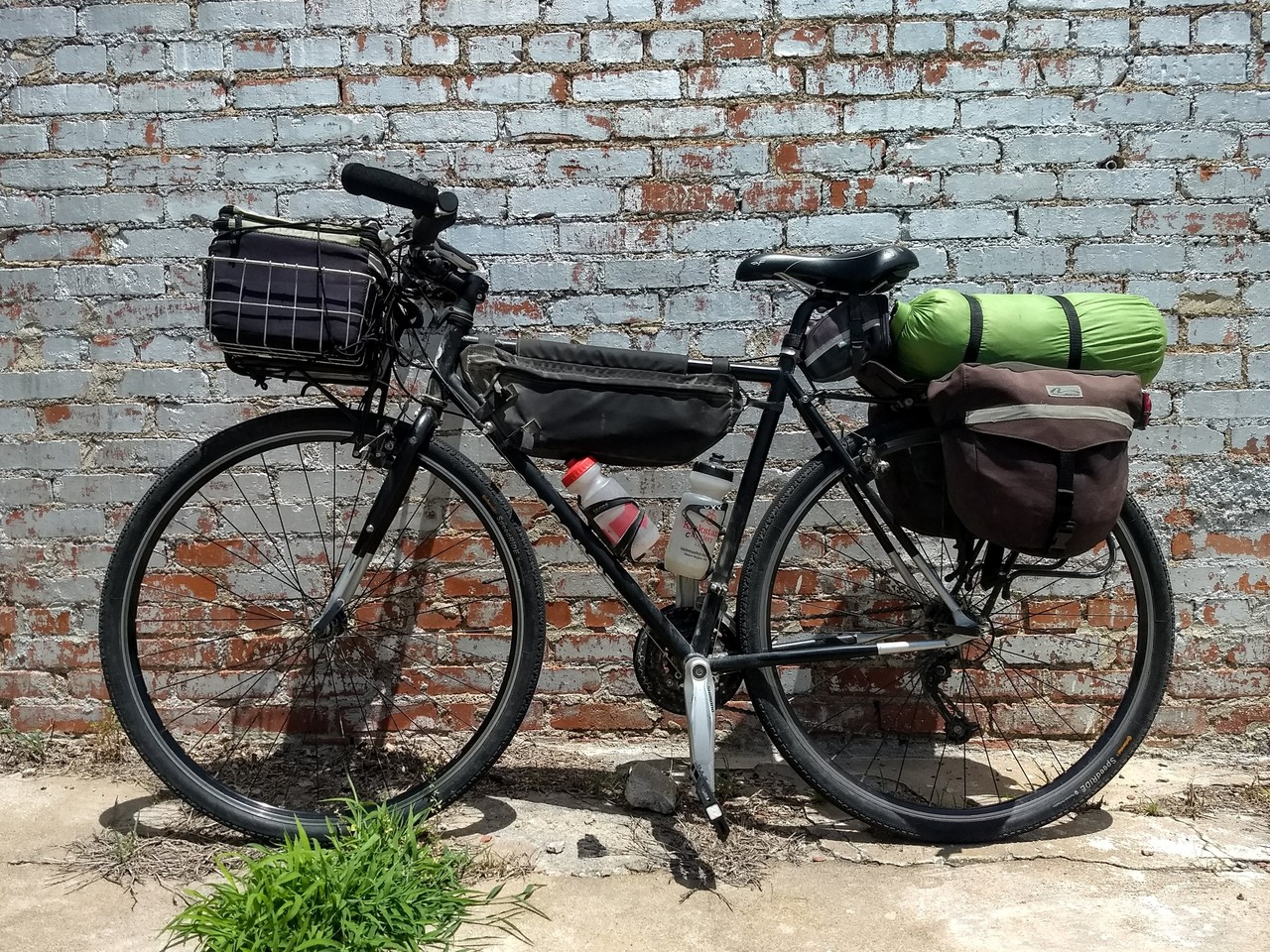 front rack bikepacking
